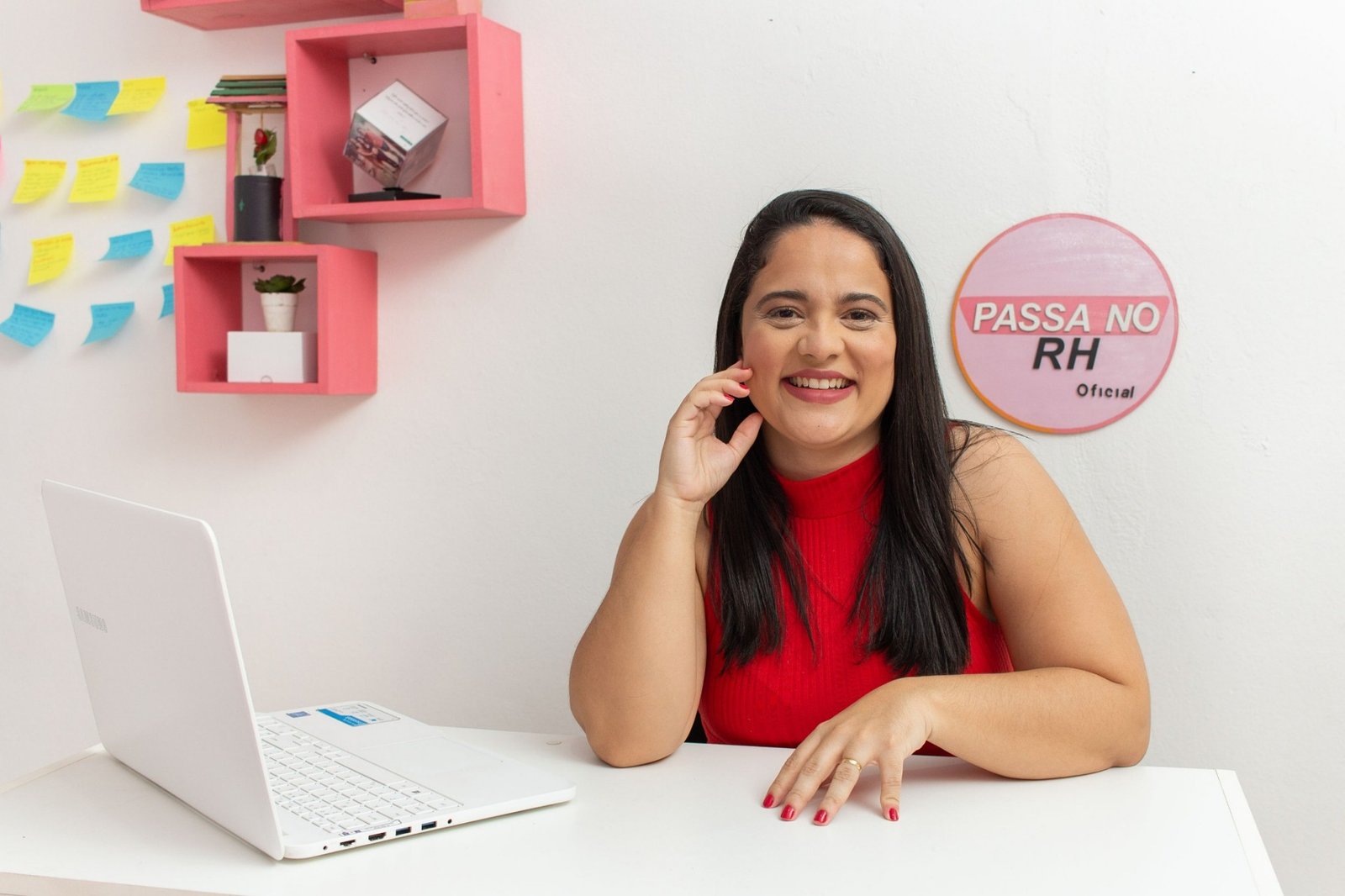 Gabriella no escritório